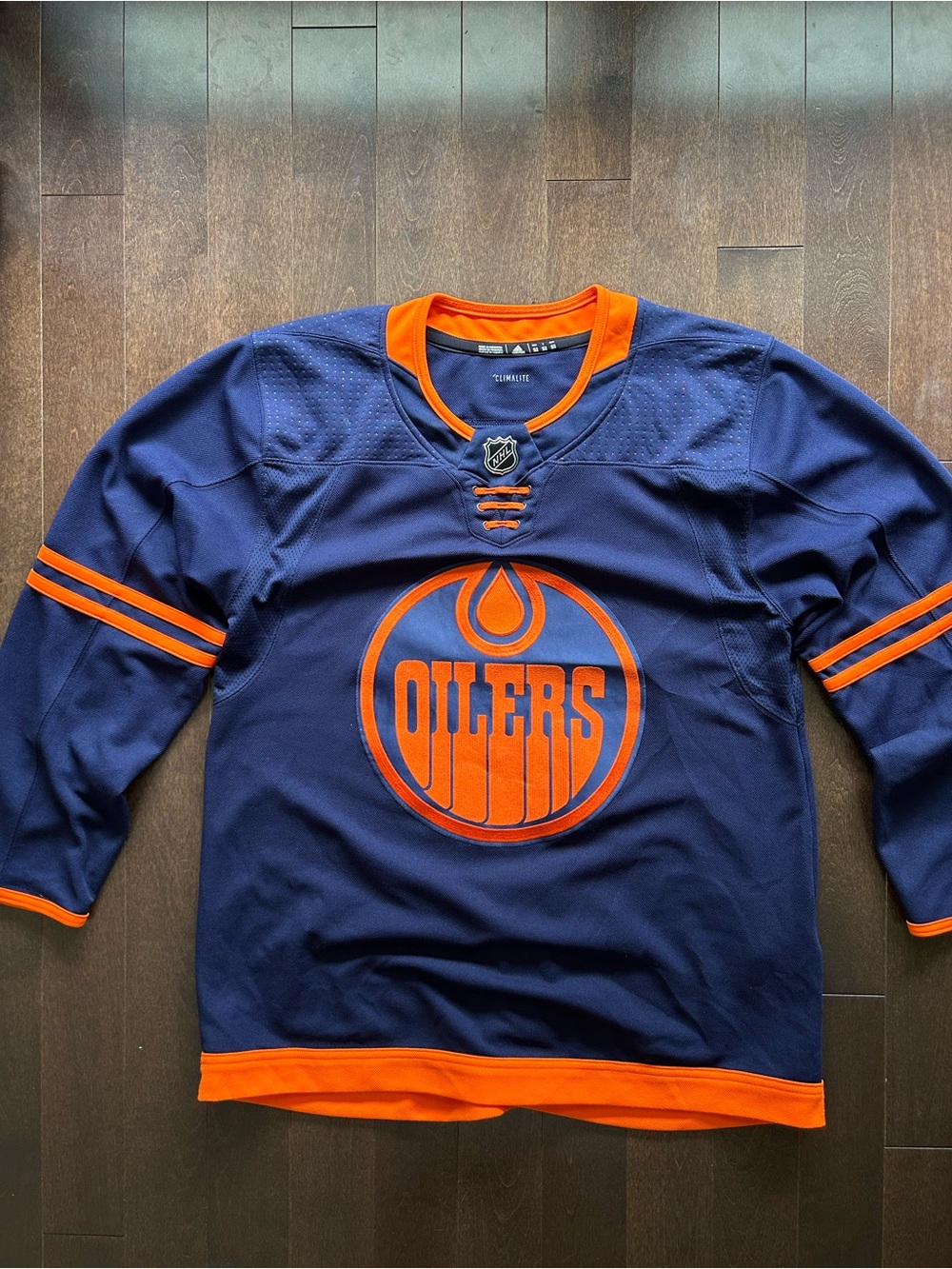 Edmonton Oilers Adidas Authentic Third Alternate NHL Hockey Jersey 2019 / 2020